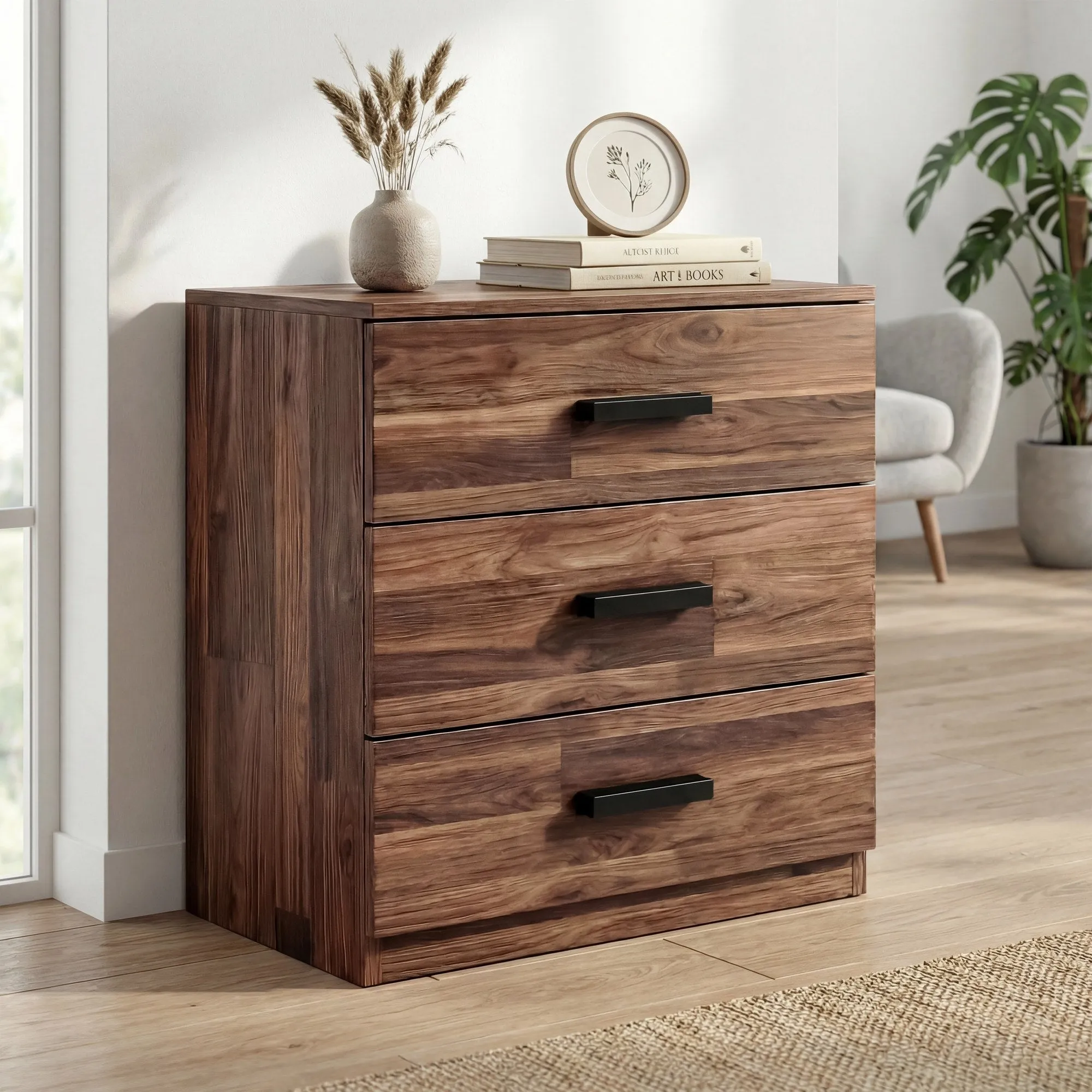 Blythe 3 Drawer Chest - Dark Bronx product