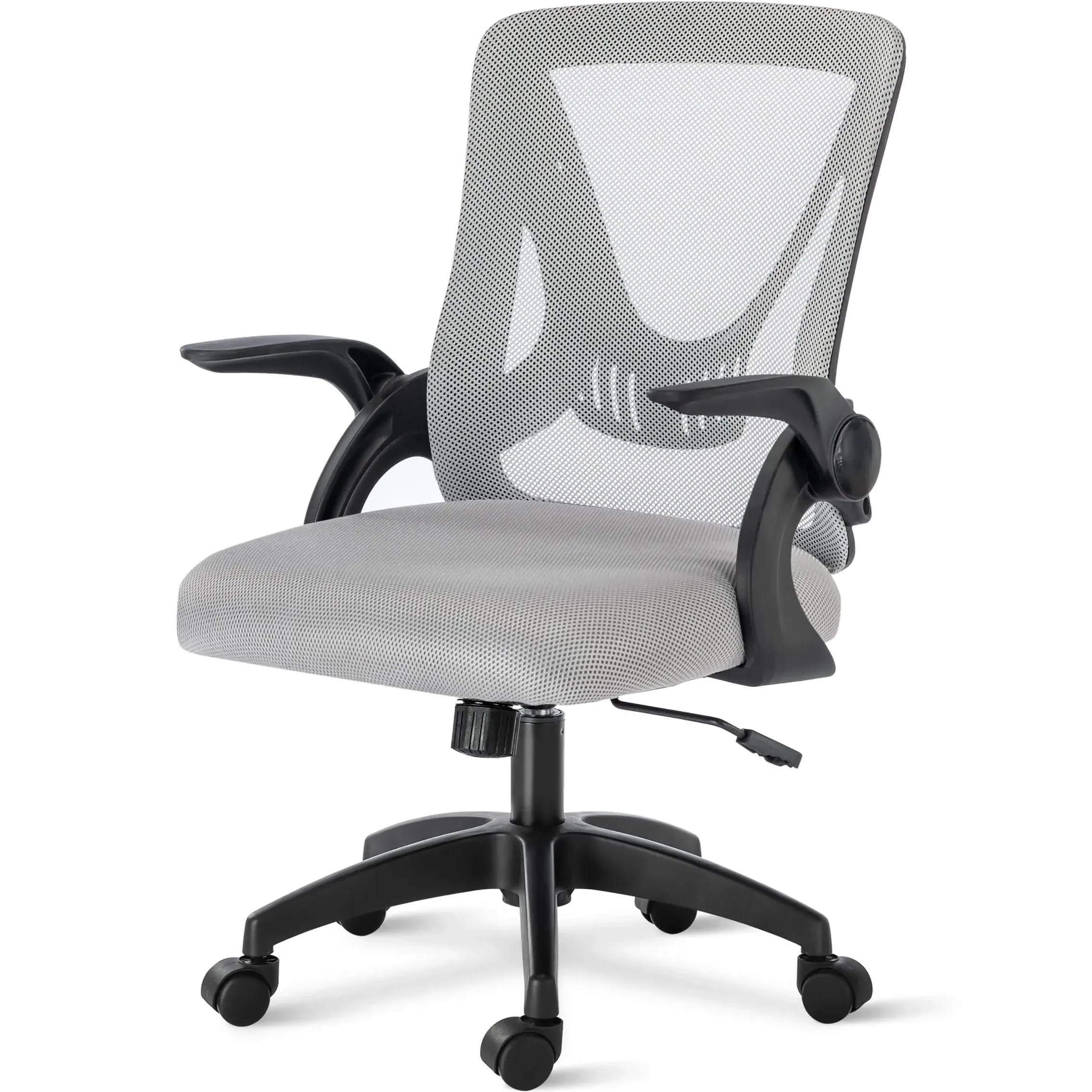 Ergonomic Mesh Office Chair Reclining - Grey alternate view