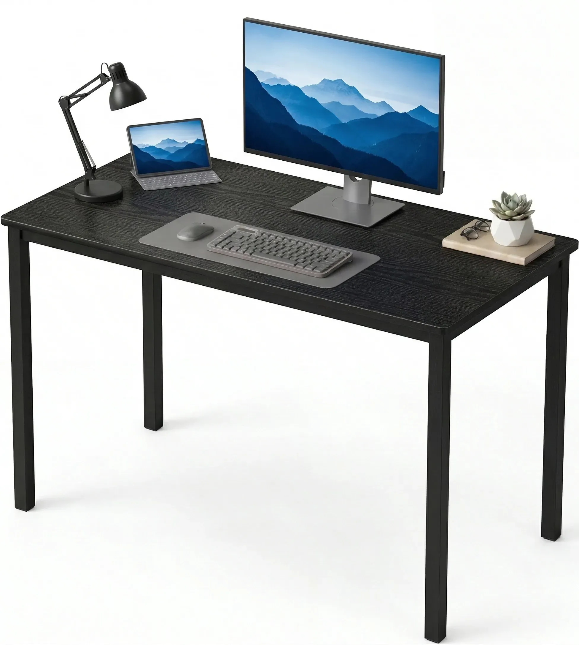 Writing Desk 100cm - Black, Engineered Wood product