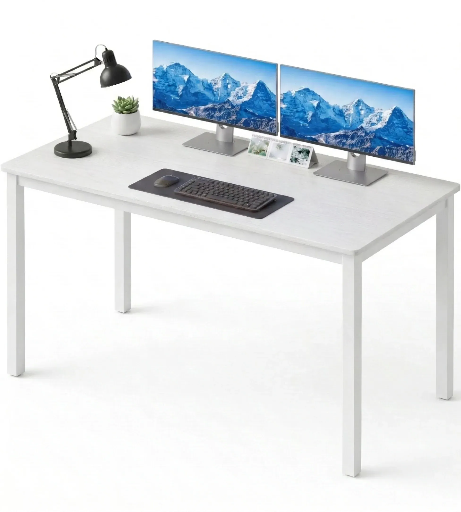 Writing Study Computer Desk - White, Iron product