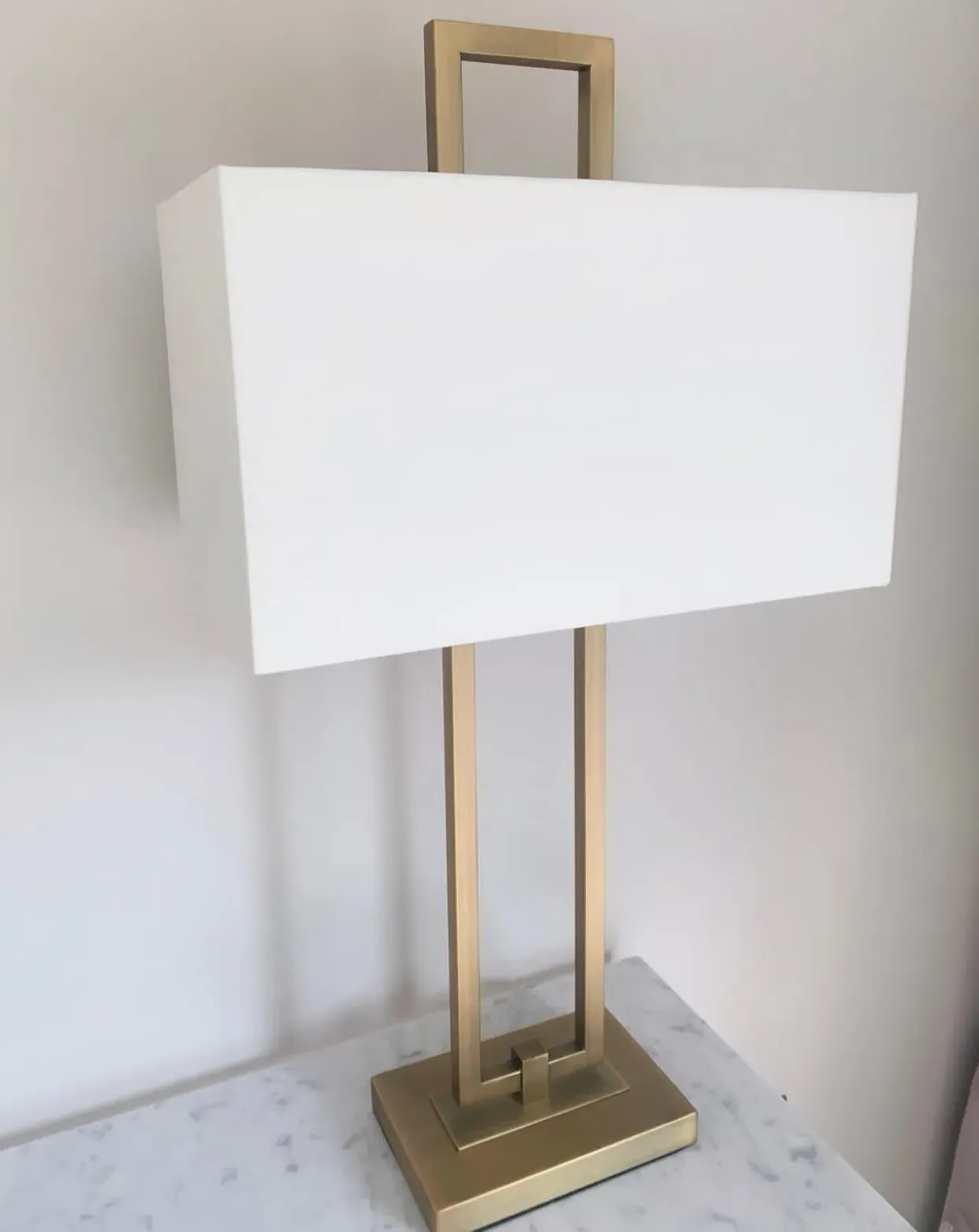 Antique Brass Lamp - Brass image