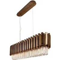 Rectangular Chandelier - Antique Gold alternate view