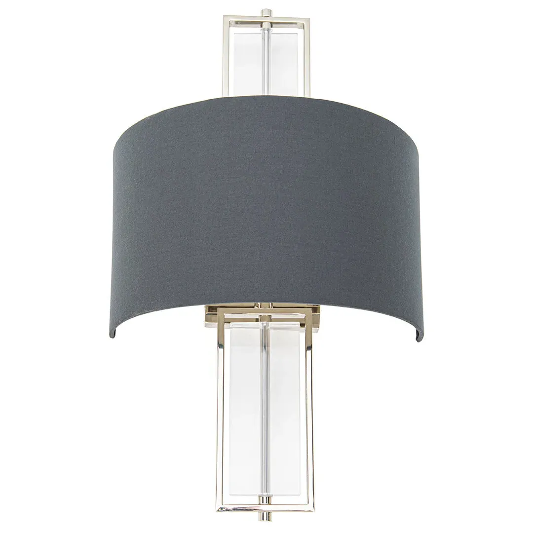 Athena Wall Light - Nickel, Metal product