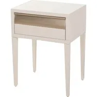 Aurelia Bedside Table - White, Wood alternate view