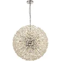 Belgrave Crystal Chandelier - Polished Chrome