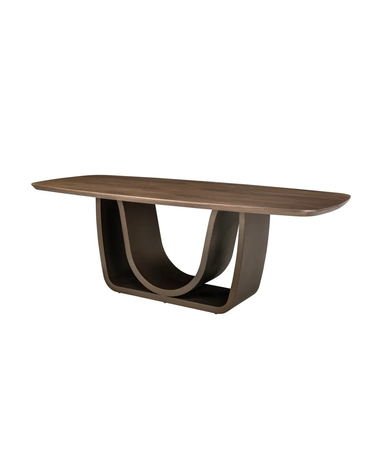 Belgravia Dining Table - Walnut, Brass product