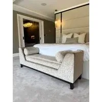Bespoke Bedroom Chaise - Sandstone