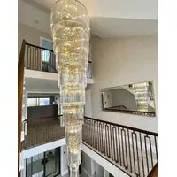 Bespoke Chandelier - Gold, Crystal