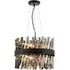 Bond Street Pendant Light - Black, Smoke Glass