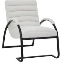 Bouclé Ribbed Occasional Chair