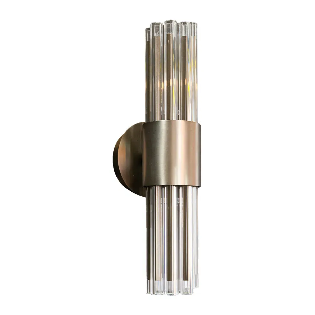 Bronze Wall Lamp - Bronze, Metal and Glass product