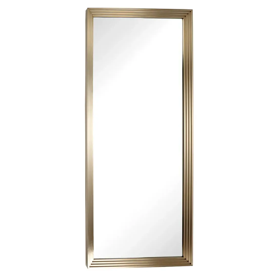 Stepped Mirror - Brushed Brass product