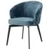 Chenille Dining Chair - Blue