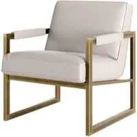Chenille Occasional Chair - Clay alternate view