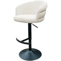 Chenille Swivel Barstool - Chenille alternate view
