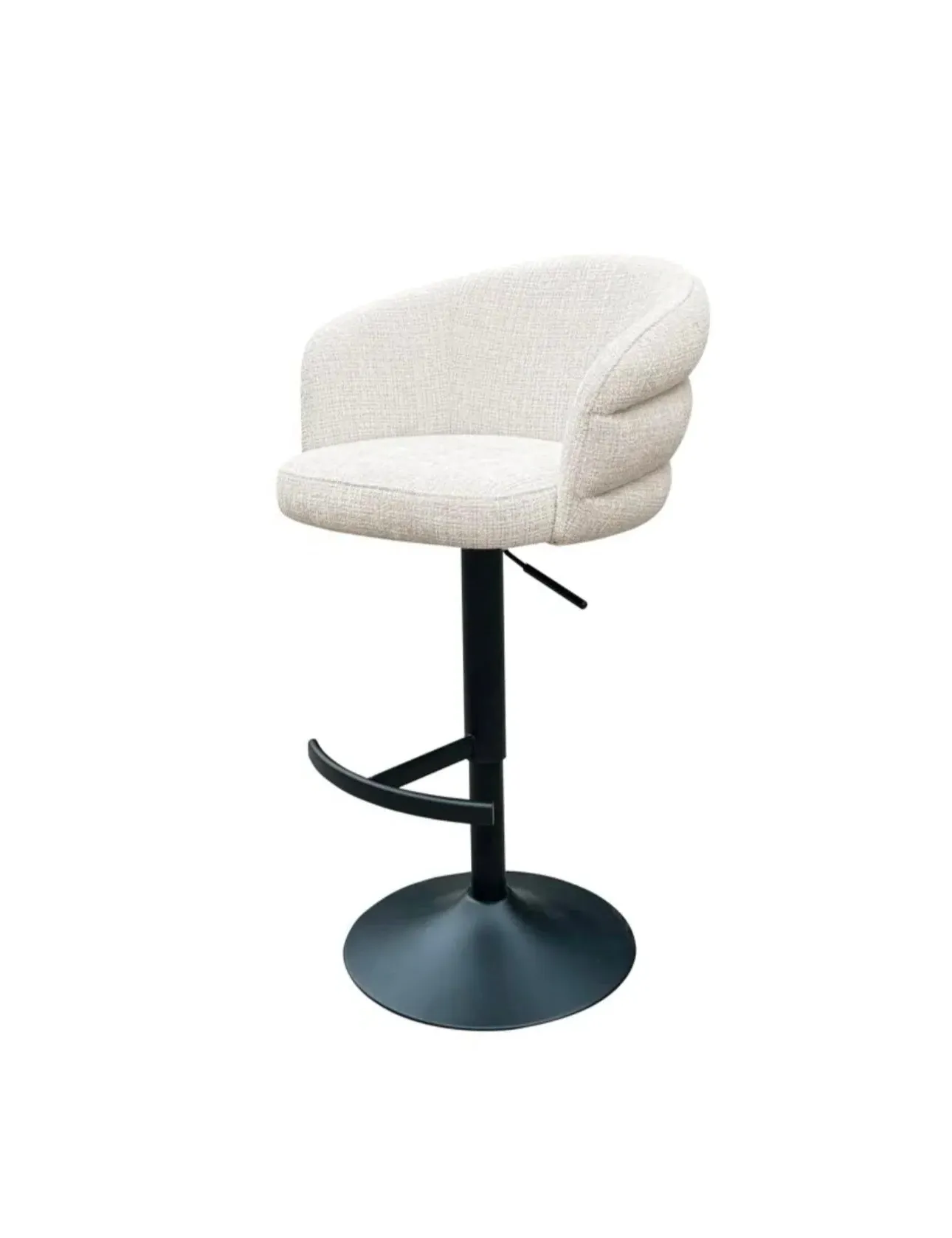 Chenille Swivel Barstool - Chenille product