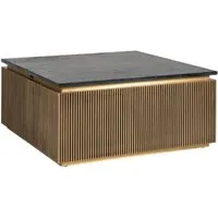 Colosseum Square Coffee Table - Brass alternate view