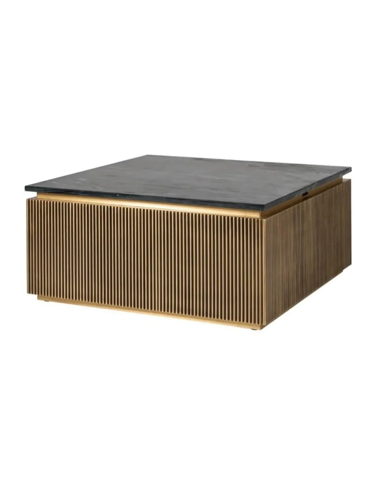 Colosseum Square Coffee Table - Brass product