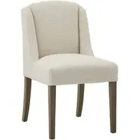 Compton Boucle Dining Chair - Cream