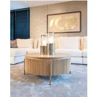 Cotswold Round Coffee Table - Oak