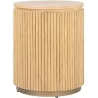 Cotswold Round Side Table - Oak