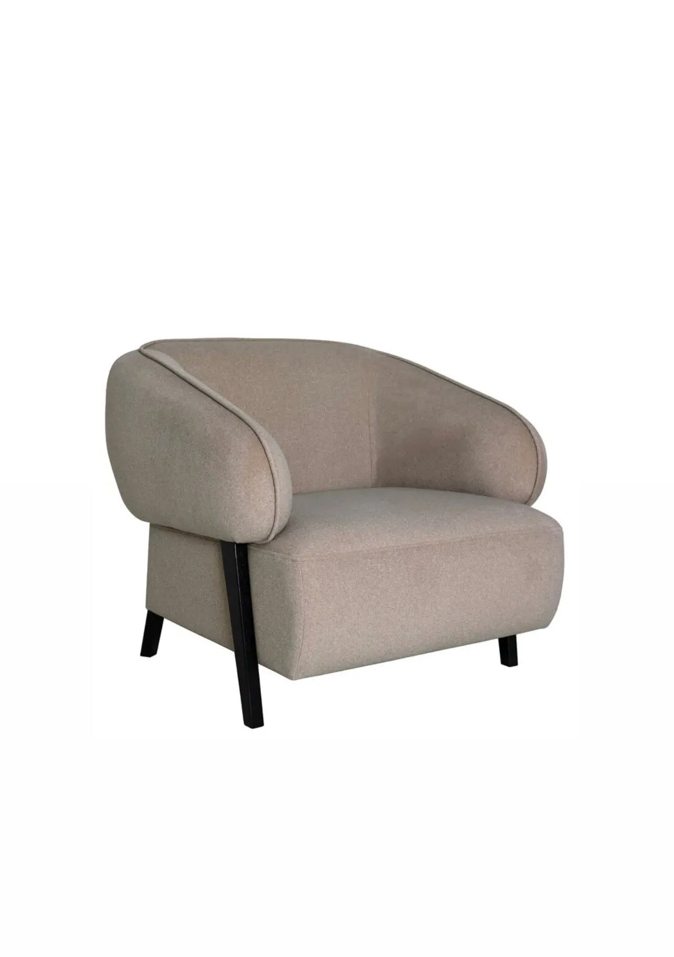 Cruise Occasional Chair - Beige, Velvet product