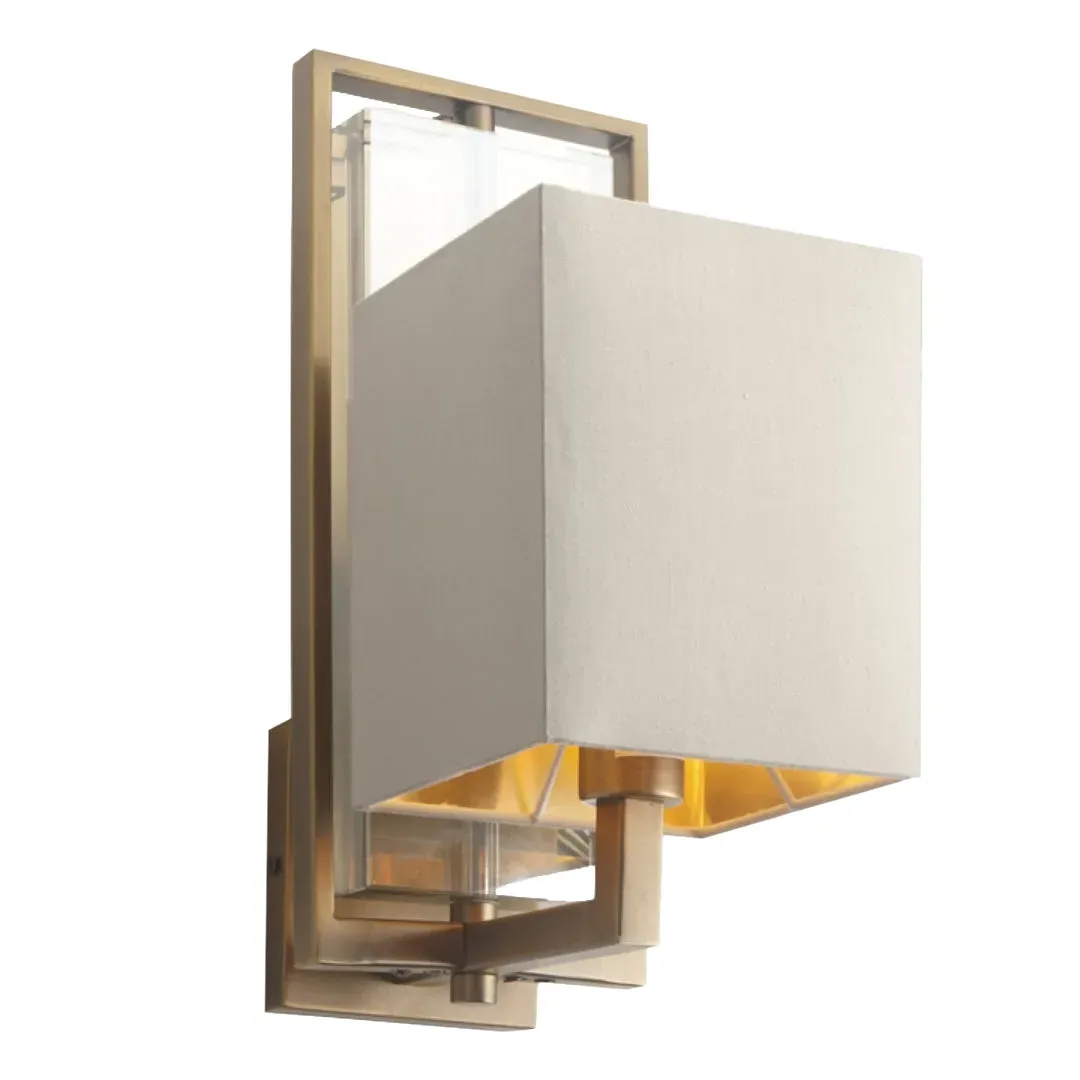Crystal Wall Lamp - Brass product
