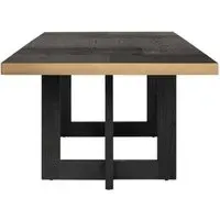 Dark Coffee Dining Table 280 - Oak