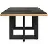 Dark Coffee Dining Table 280 - Oak