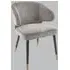Dining Chair - Grey, Chenille