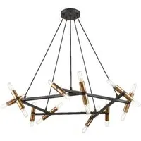 Ironville Ceiling Light - Black, Iron