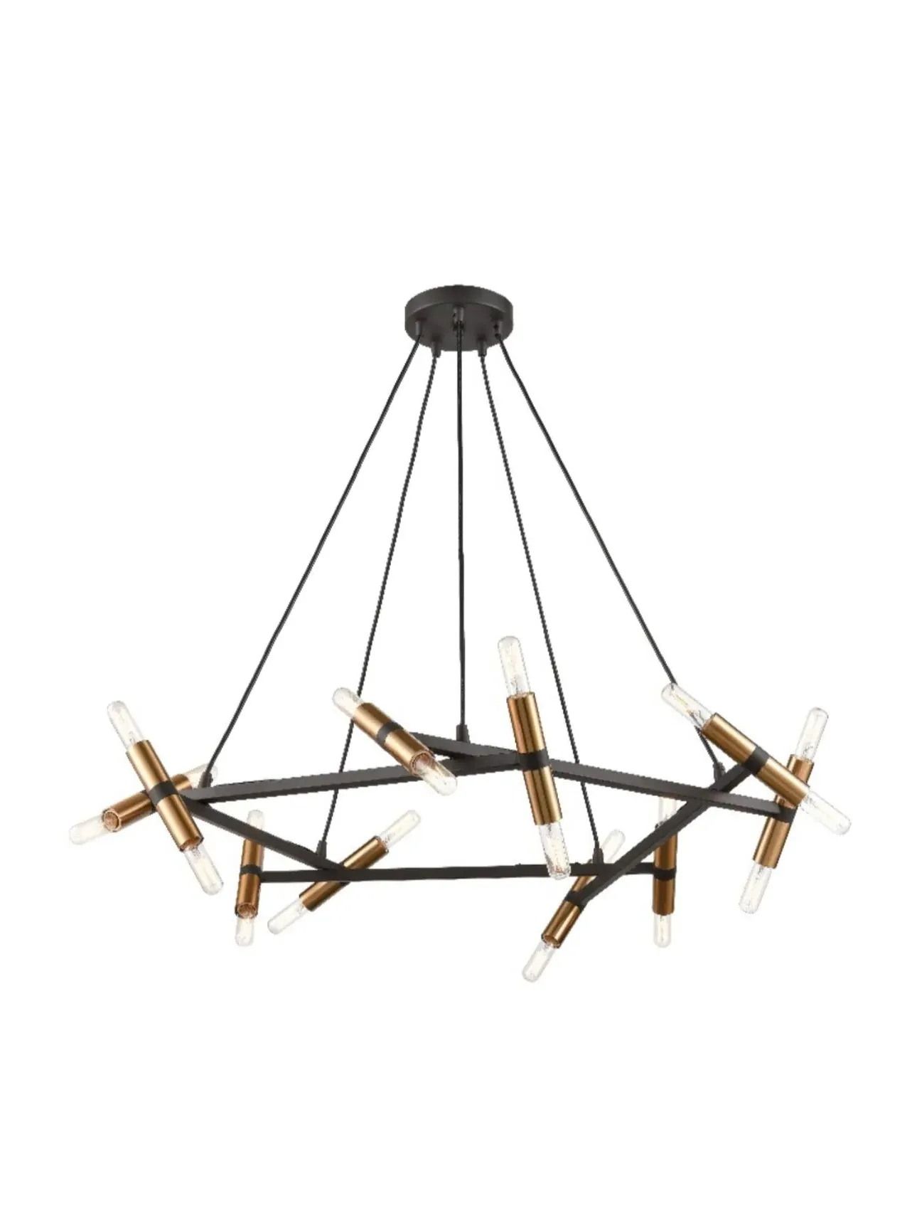 Ironville Ceiling Light - Black, Iron image
