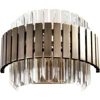 Julia Wall Light - Brass, Metal and Glass alternate view