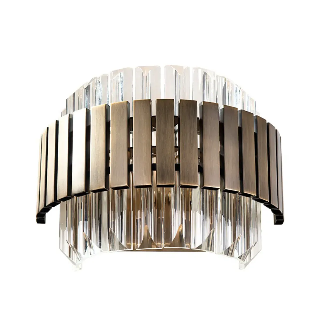 Julia Wall Light - Brass, Metal and Glass product