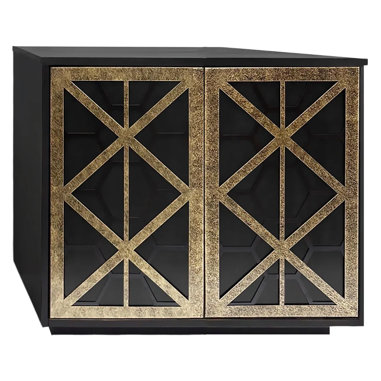 Kensington 2-Door Sideboard - Black, Mango Wood product