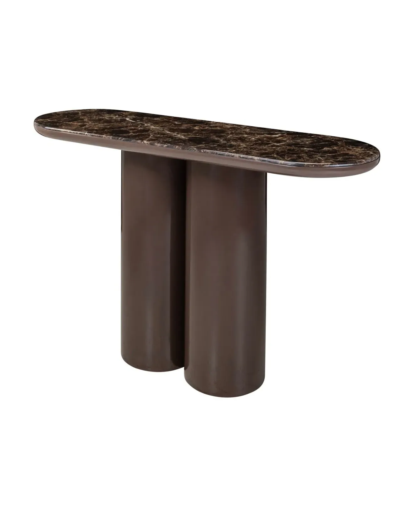 Kensington Console Table - Ceramic Top, Chocolate Brown product