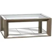 Large Mirrored Coffee Table