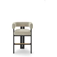 Liang & Emil Tilda Counter Stool - Silver Grey, Recycled Polyester alternate view