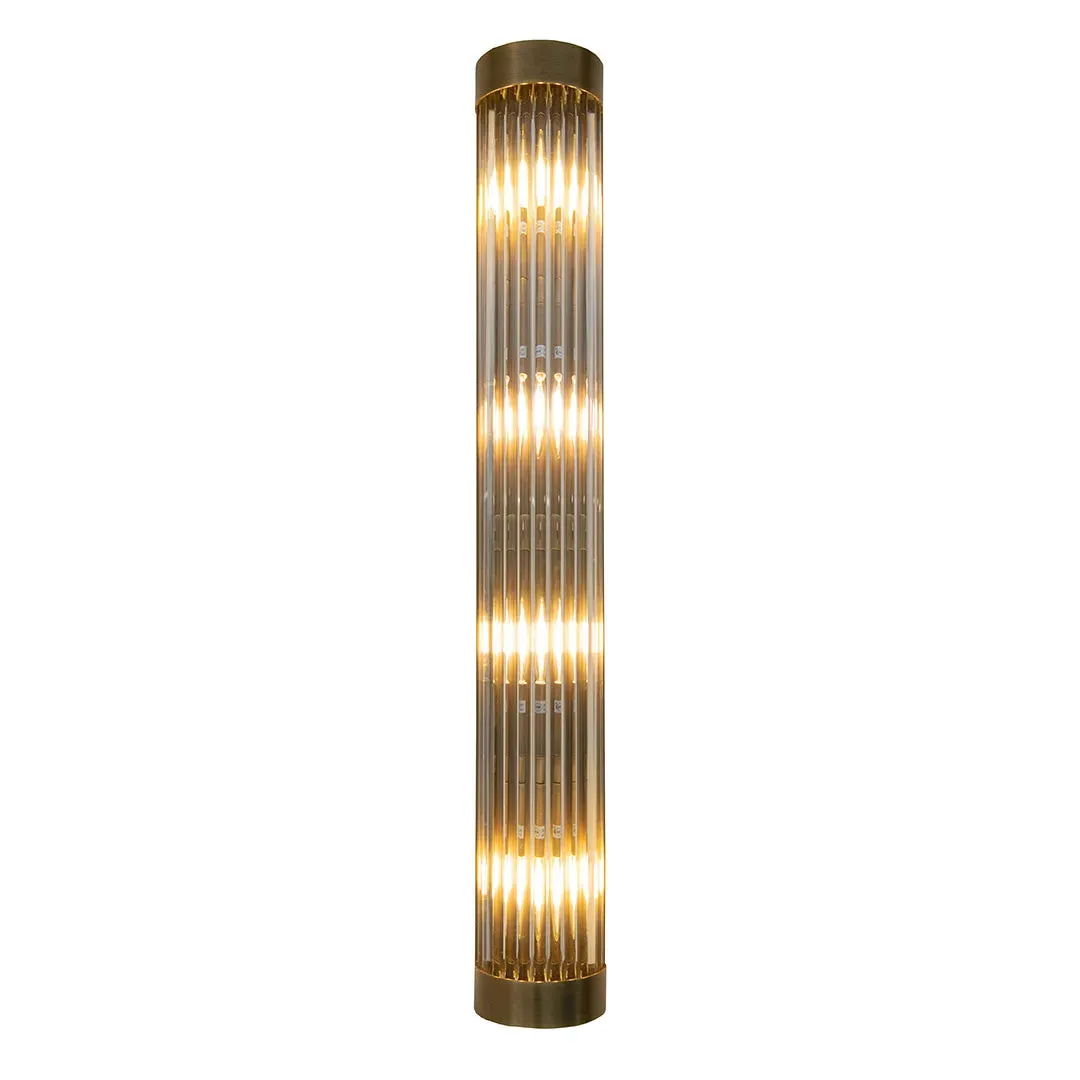 Long Wall Lamp - Brass, Metal and Glass product