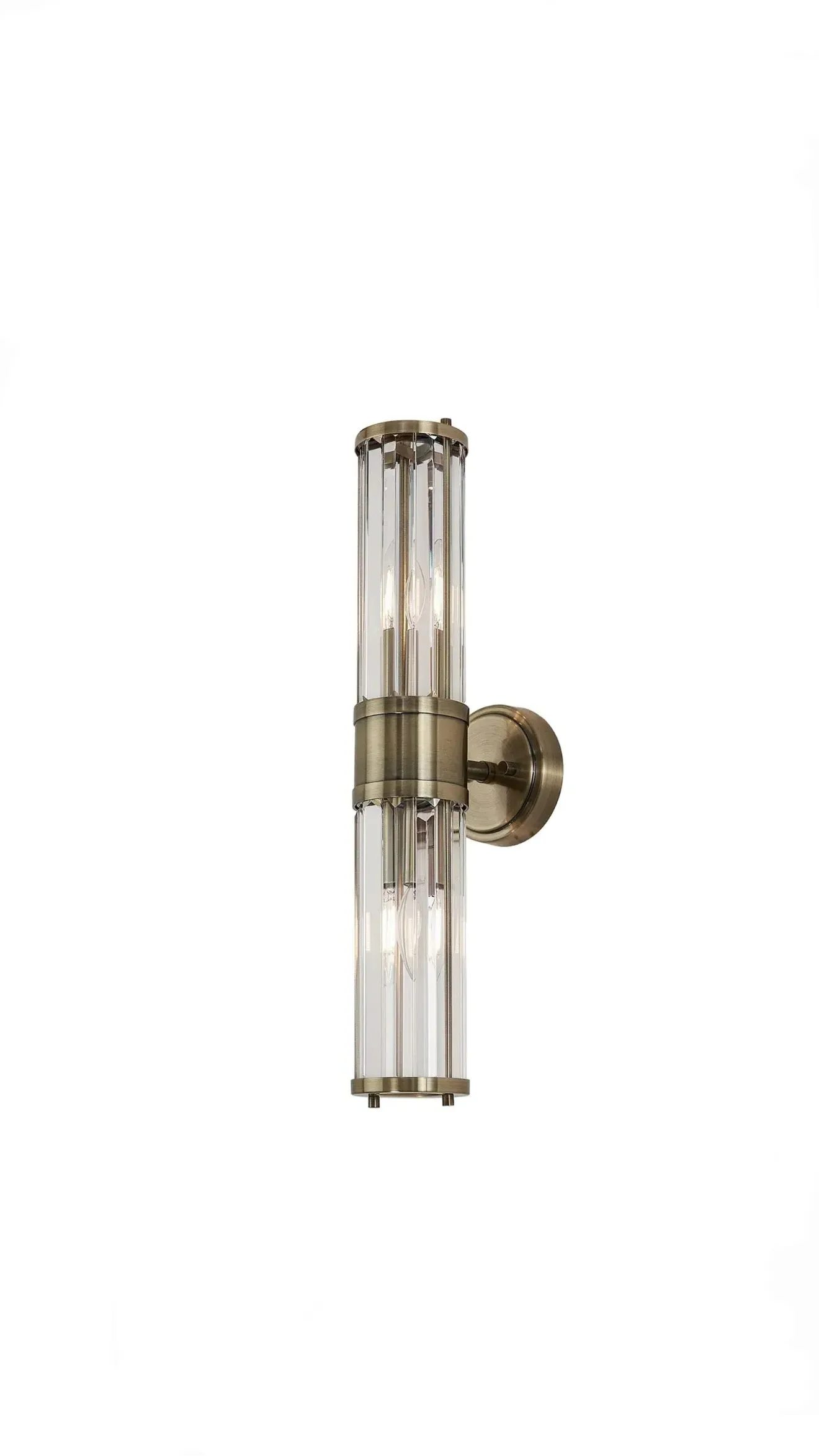Lumière Wall Lamp - Brass, Glass product