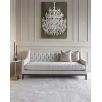 Luxe 3-Seater Sofa - Ivory