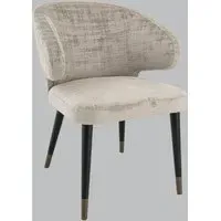 Luxe Mushroom Dining Chair