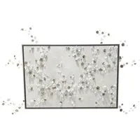 Bespoke Petal Artwork - Porcelain Clay alternate view