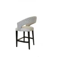 Bespoke Barstool - Putty, Wenge Wood alternate view