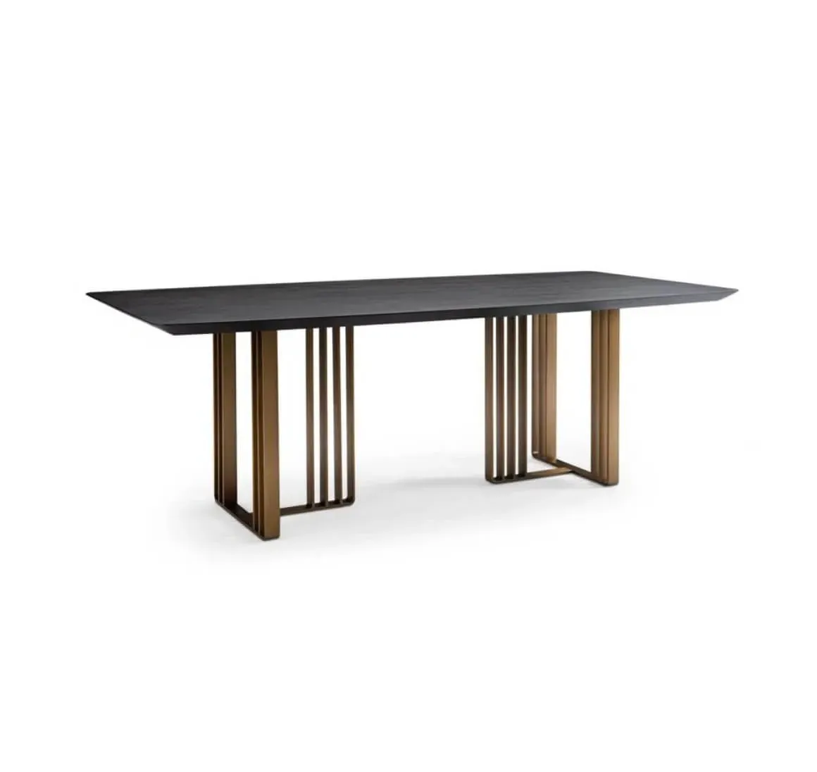 Mayfair Oval Dining Table - Charcoal, Oak Veneer product