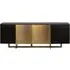 Mayfair Sideboard - Black, Oak Veneer