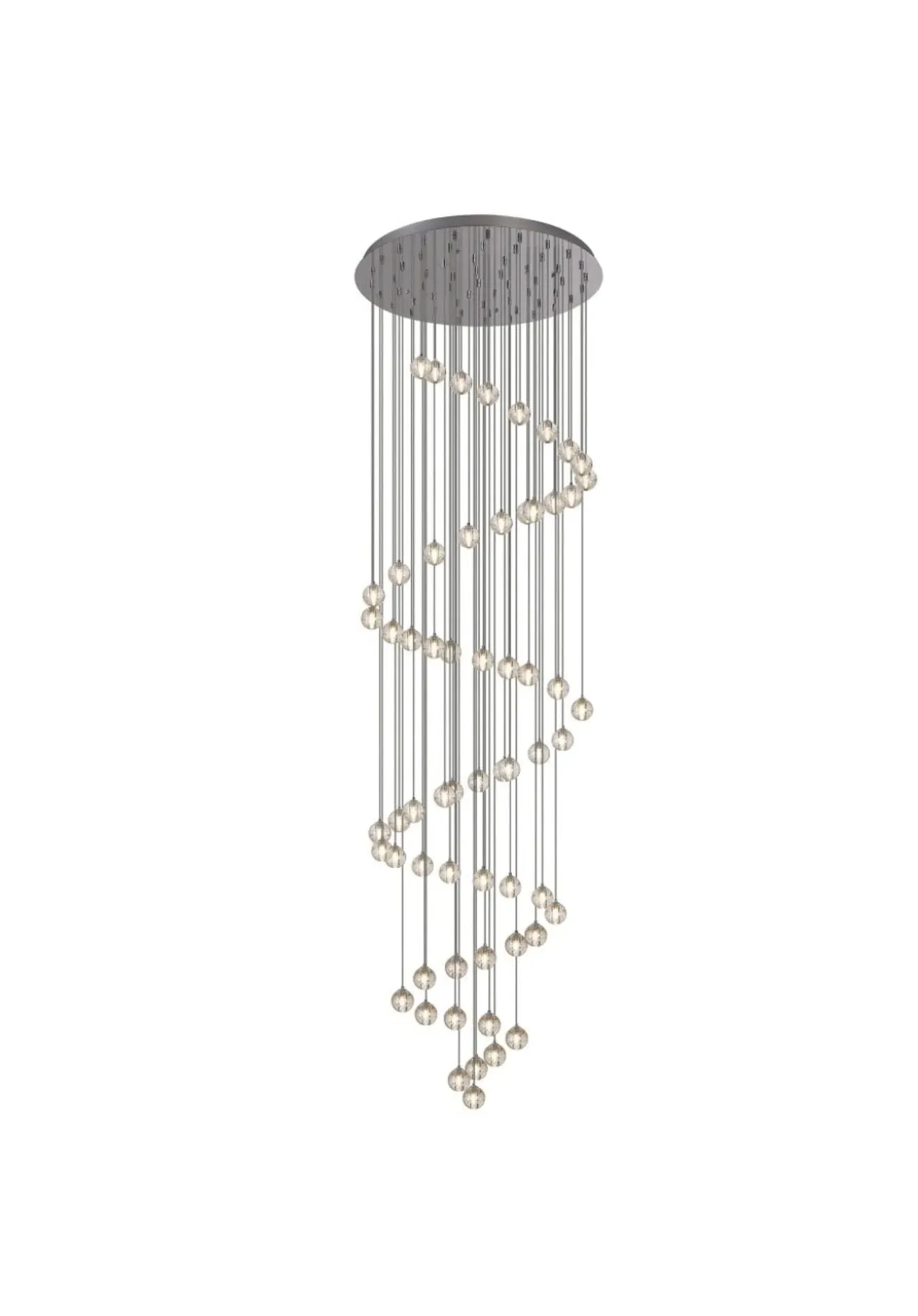 Monaco Pendant Light - Polished Chrome, Clear Glass product