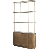 Monte Carlo Display Unit with Cabinet - Gold, Marble alternate view