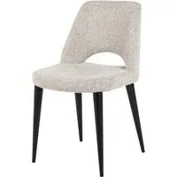 Nova Dining Chair Set of 2 - Neutral Fabric alternate view