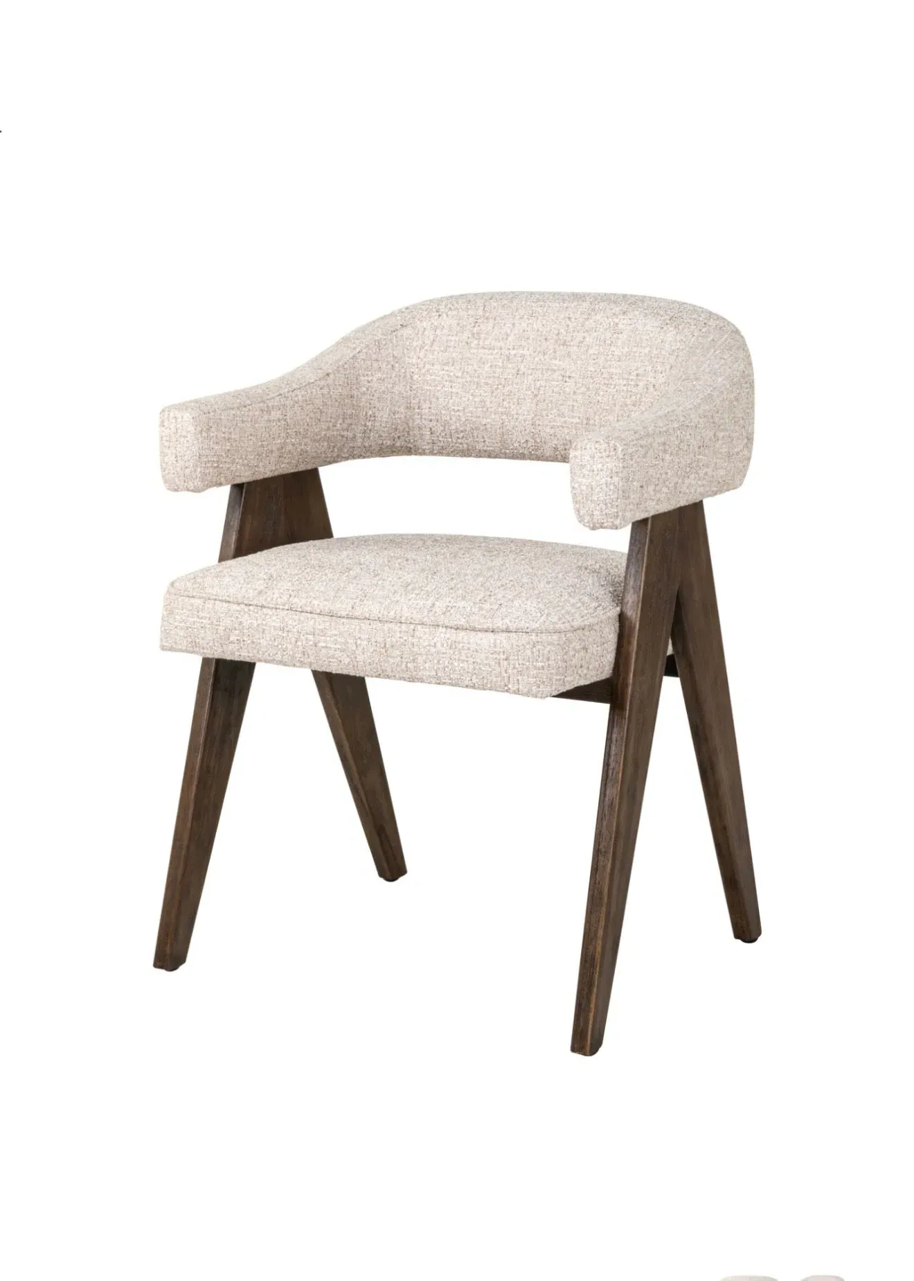Novella Dining Chair - Cream, Tweed product